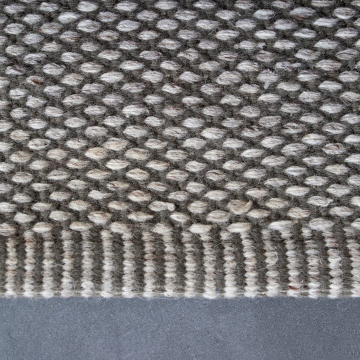 Lea uldtæppe naturgrå, 80x240 cm Scandi Living