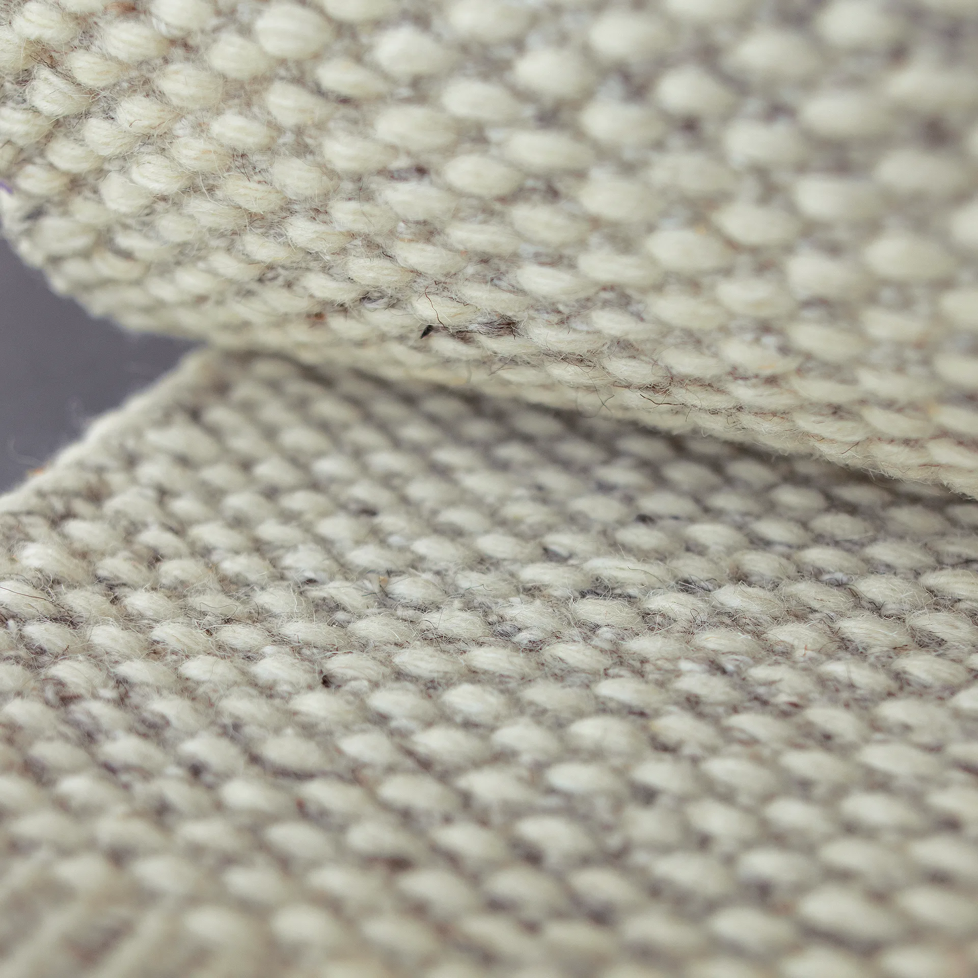 Lea uldtæppe naturhvid, 300x400 cm Scandi Living