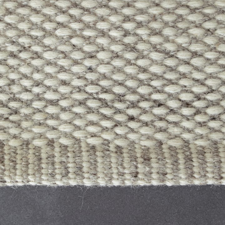 Lea uldtæppe naturhvid, 80x240 cm Scandi Living