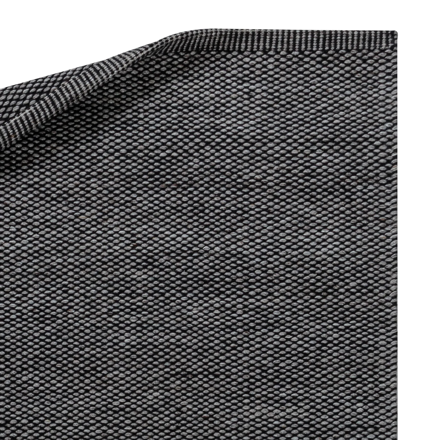 Lea uldtæppe sort, 200x300 cm Scandi Living