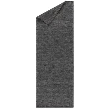Lea uldtæppe sort - 80x240 cm - Scandi Living