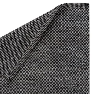 Lea uldtæppe sort - 80x240 cm - Scandi Living