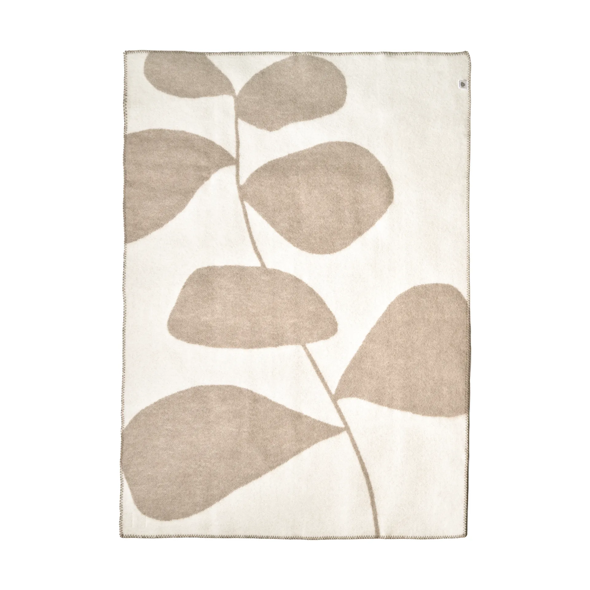 Leaf uldplaid 130x180 cm, Mole Scandi Living