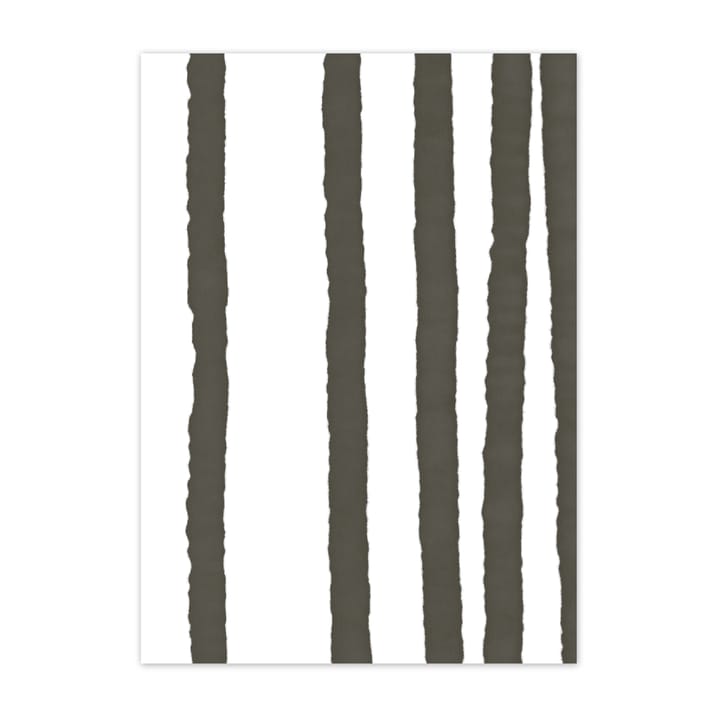 Lineage plakat sort - 30x40 cm - Scandi Living