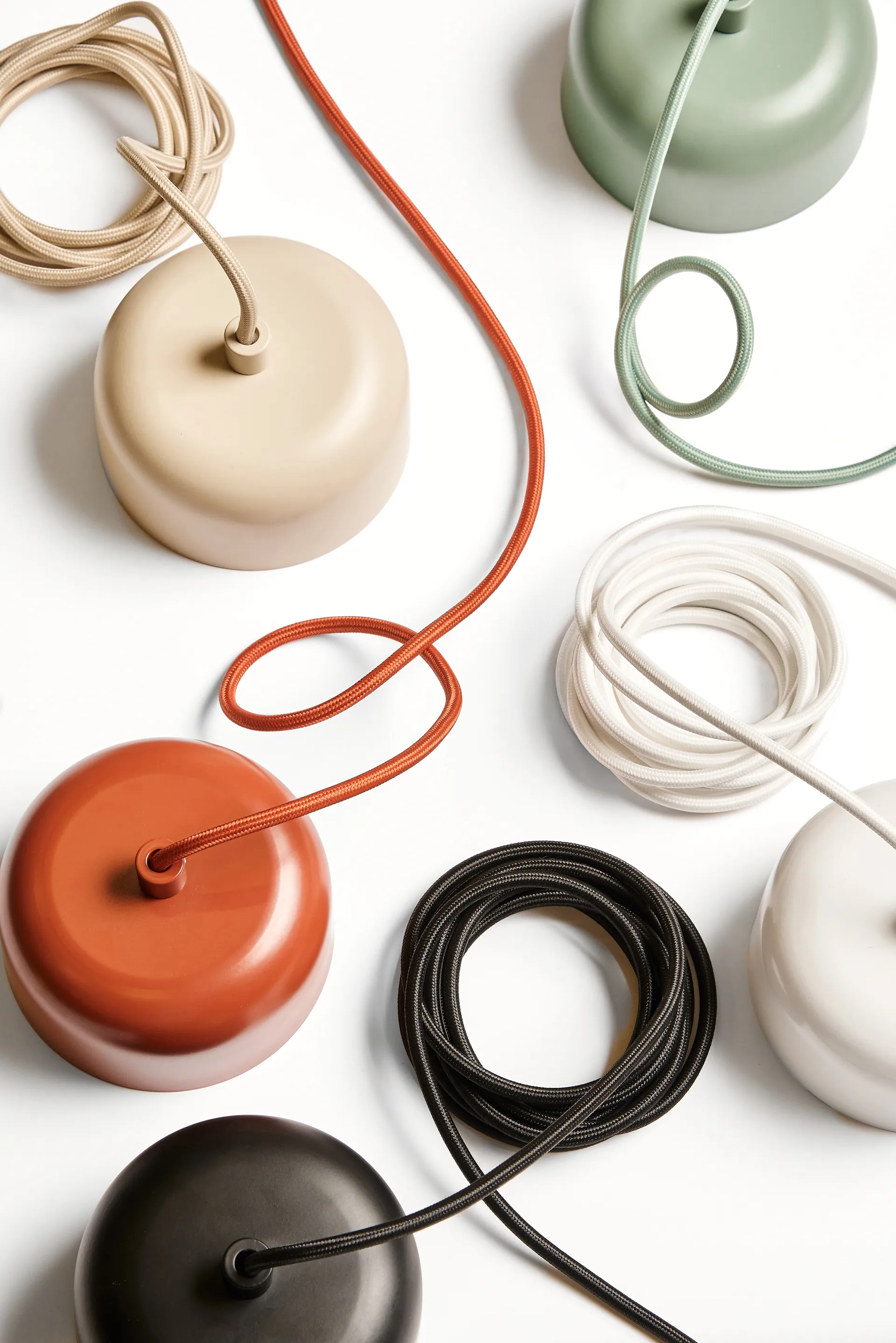 Loftophæng inkl. ledning 250 cm, Grøn Scandi Living