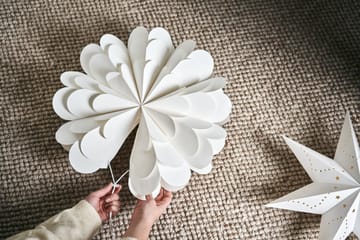 Lucia julestjerne 45 cm - Hvid - Scandi Living