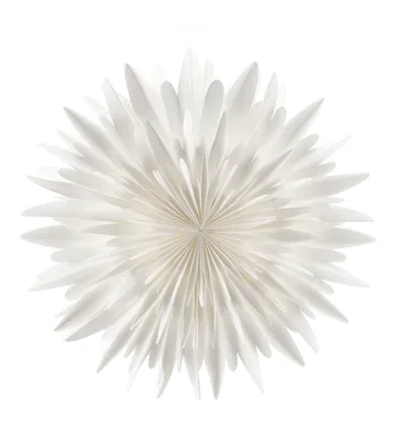 Luna adventsstjerne hvid - 80 cm - Scandi Living