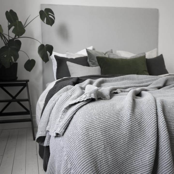 Moss sengetæppe 160x260 cm - Stone - Scandi Living