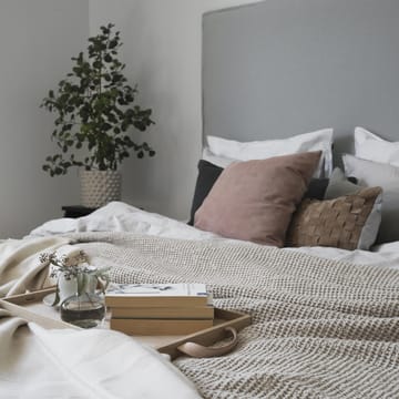 Moss sengetæppe 260x260 cm - Beige - Scandi Living