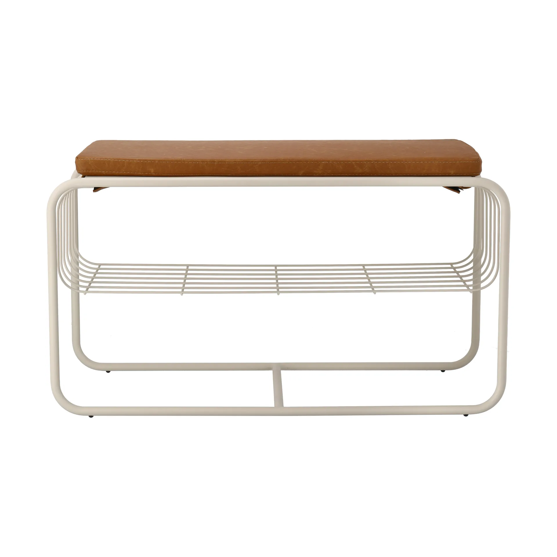 Nod bænk/skohylde 80x36c42 cm, Beige Scandi Living