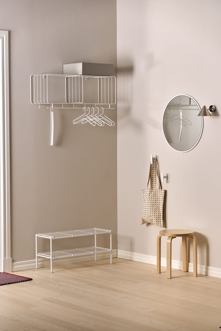 Nod hattehylde 90 cm, White Scandi Living