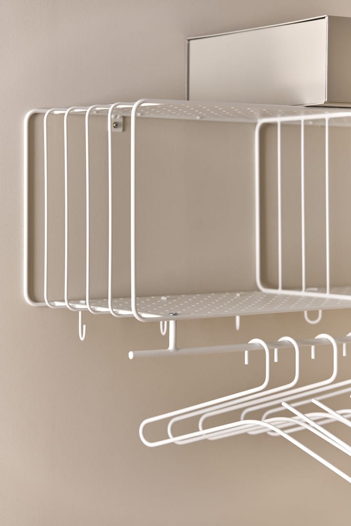 Nod hattehylde 90 cm, White Scandi Living
