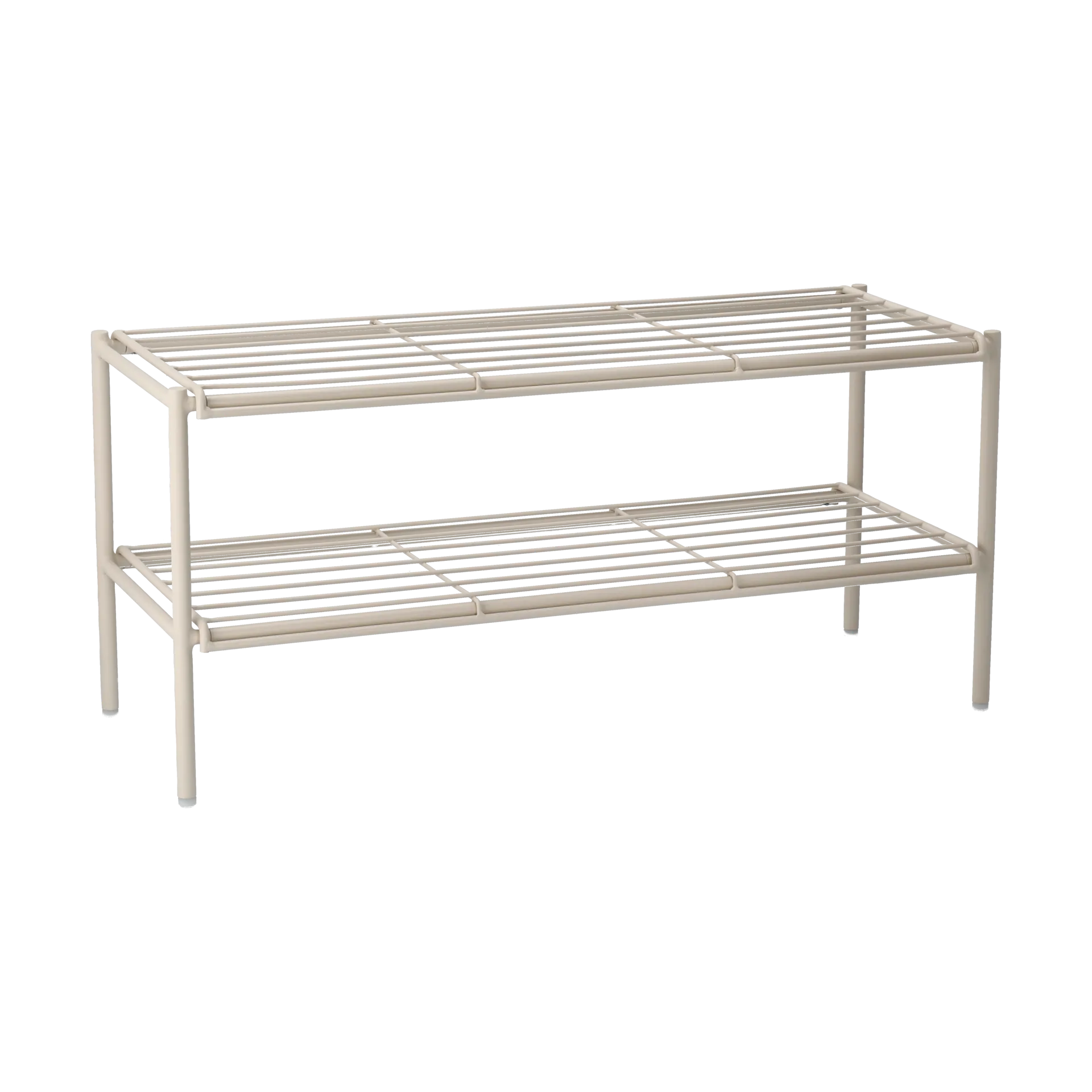 Nod skohylde 80x30x37 cm, Beige Scandi Living