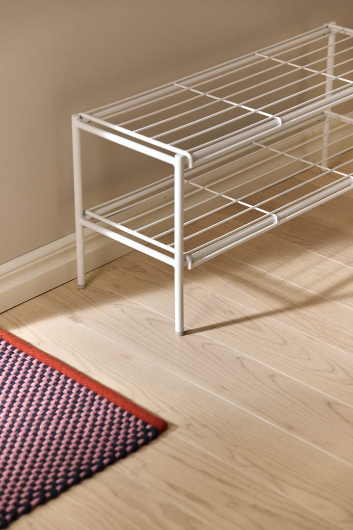 Nod skohylde 80x30x37 cm, White Scandi Living
