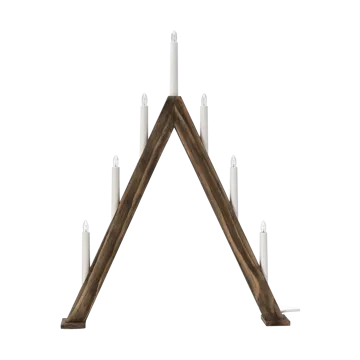 Nord adventstage 60 cm - Mørkbejdset - Scandi Living