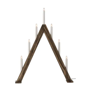 Nord adventstage 60 cm - Mørkbejdset - Scandi Living