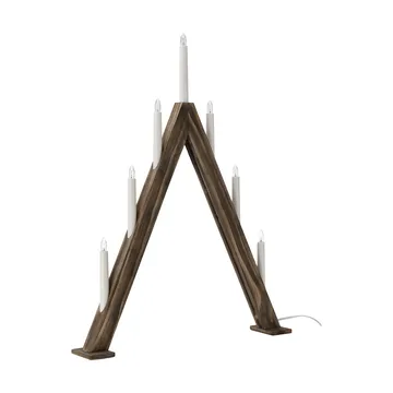 Nord adventstage 60 cm - Mørkbejdset - Scandi Living