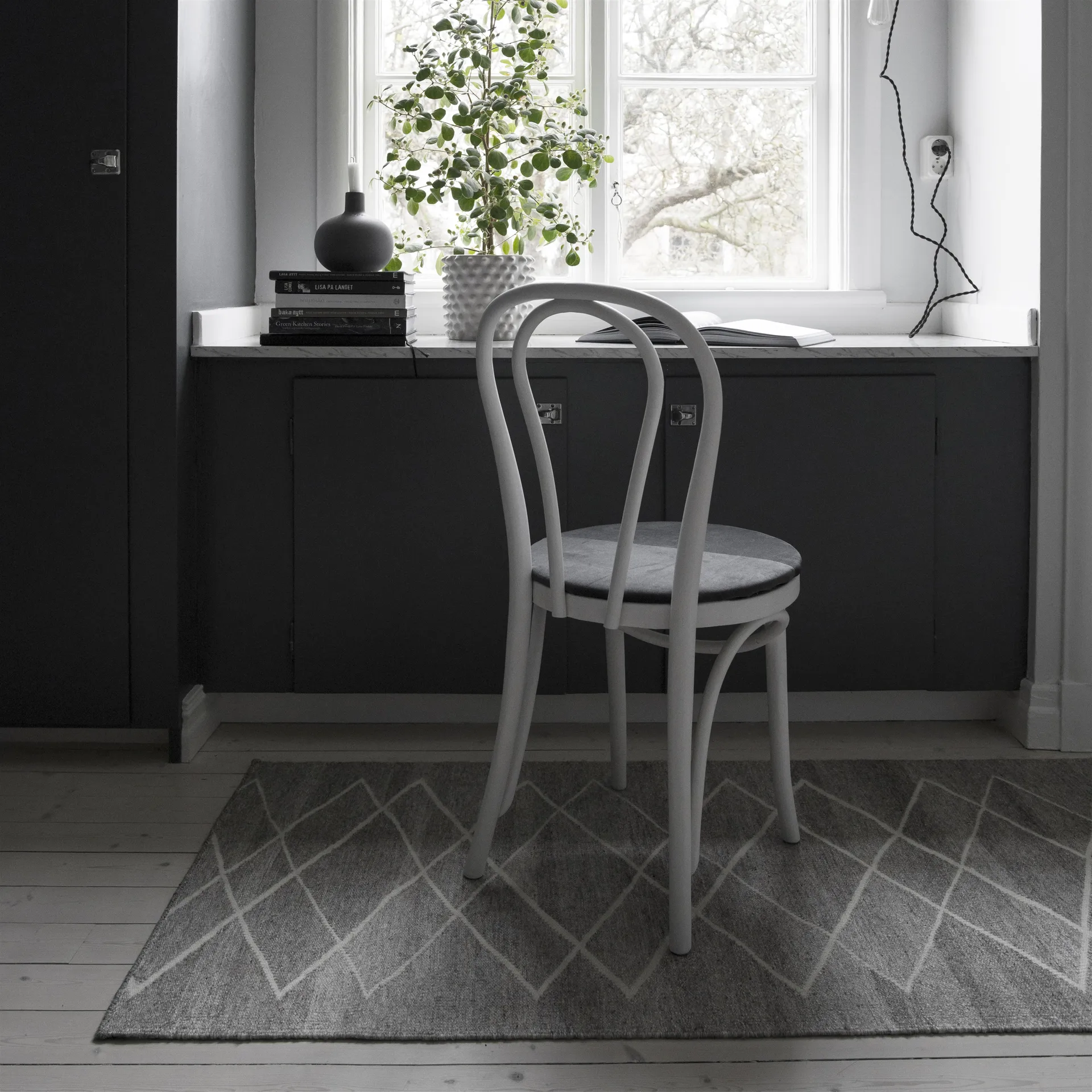 Peak uldtæppe cream, 80x240 cm Scandi Living
