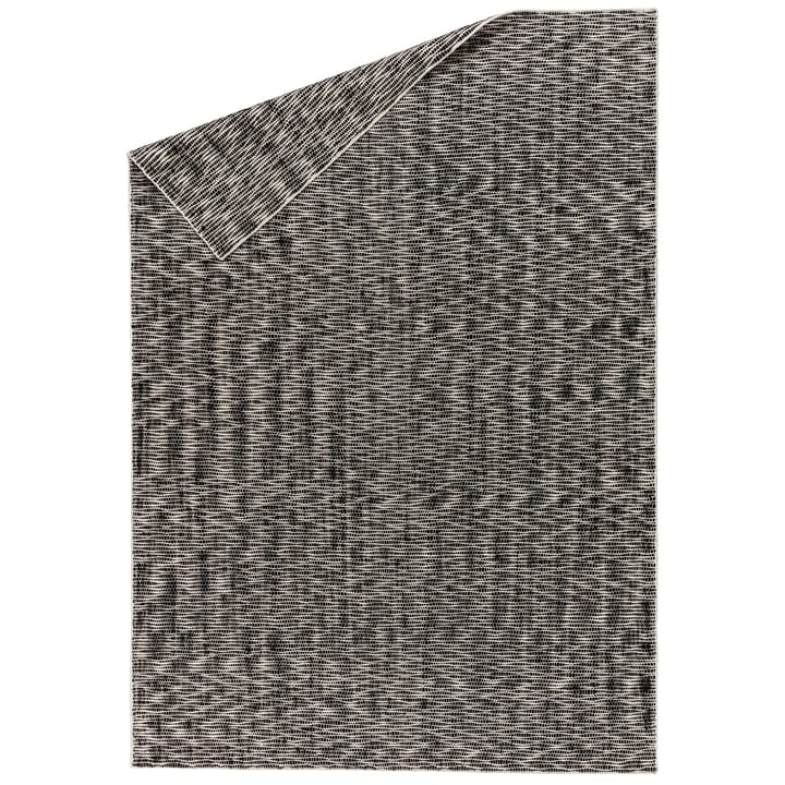 Pebble uldtæppe sort - 200x300 cm - Scandi Living