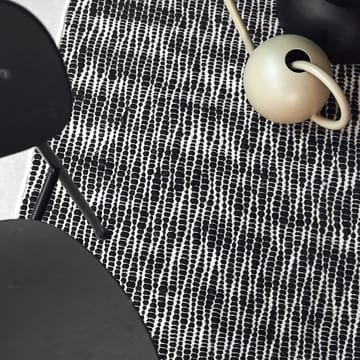 Pebble uldtæppe sort - 200x300 cm - Scandi Living