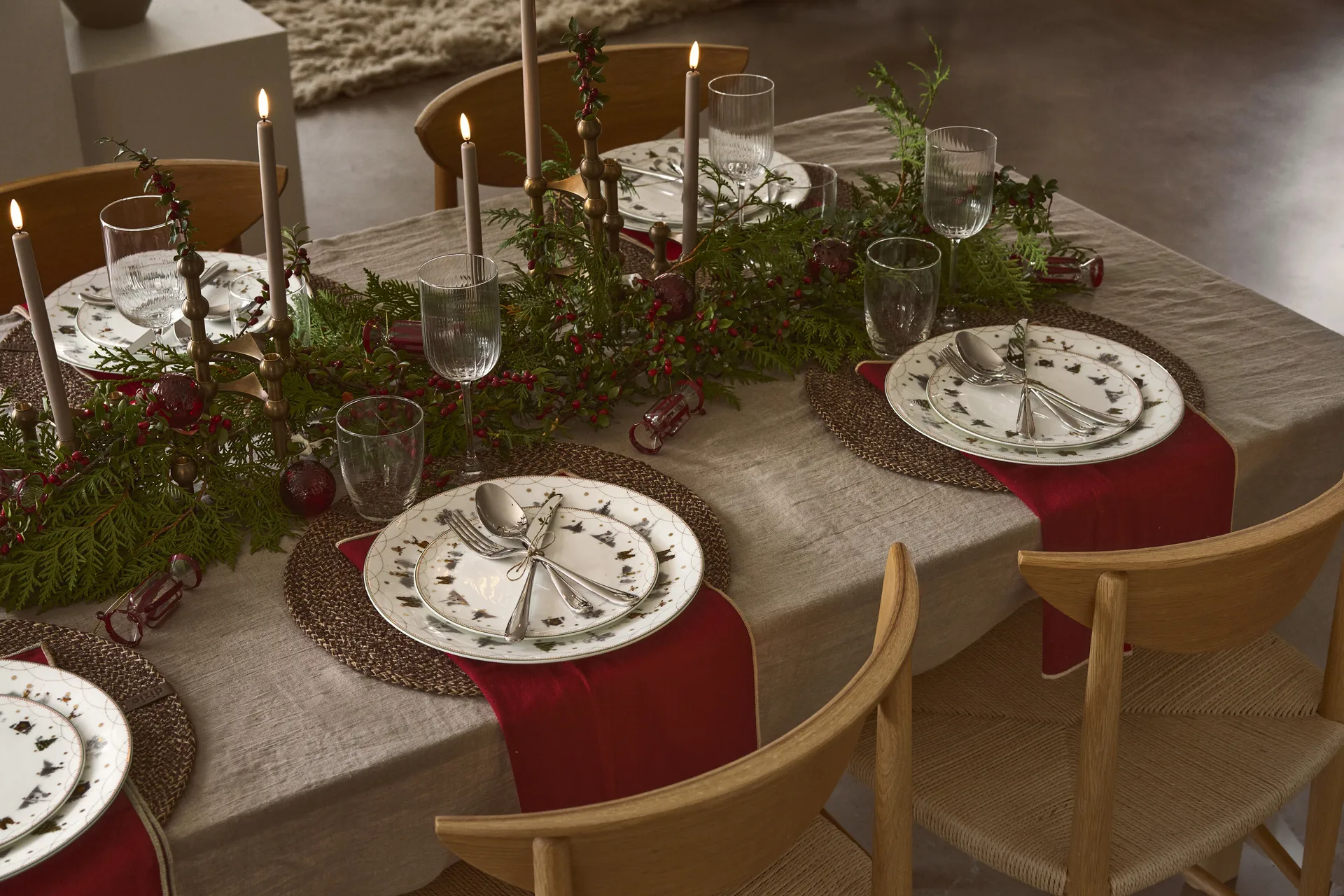 Pristine rødvinsglas 41 cl 4-pak, Klar Scandi Living