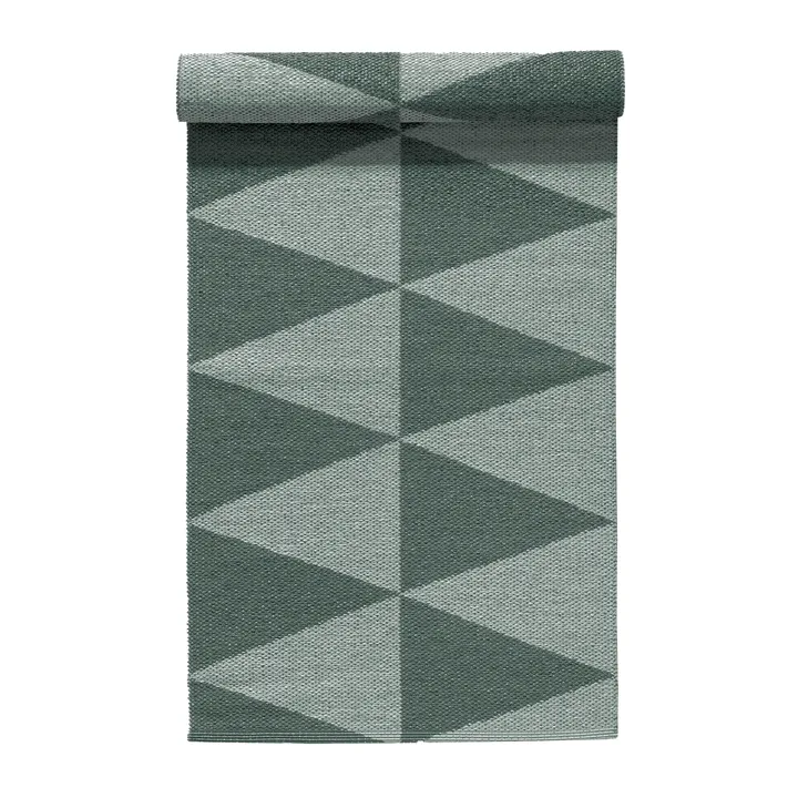 Rime plasttæppe grøn - 70x150 cm - Scandi Living