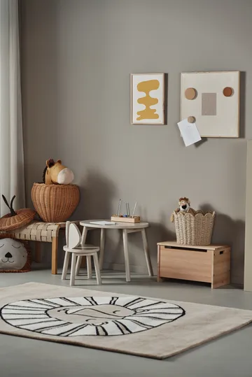 Roar uldtæppe 170x240 cm - Sand - Scandi Living