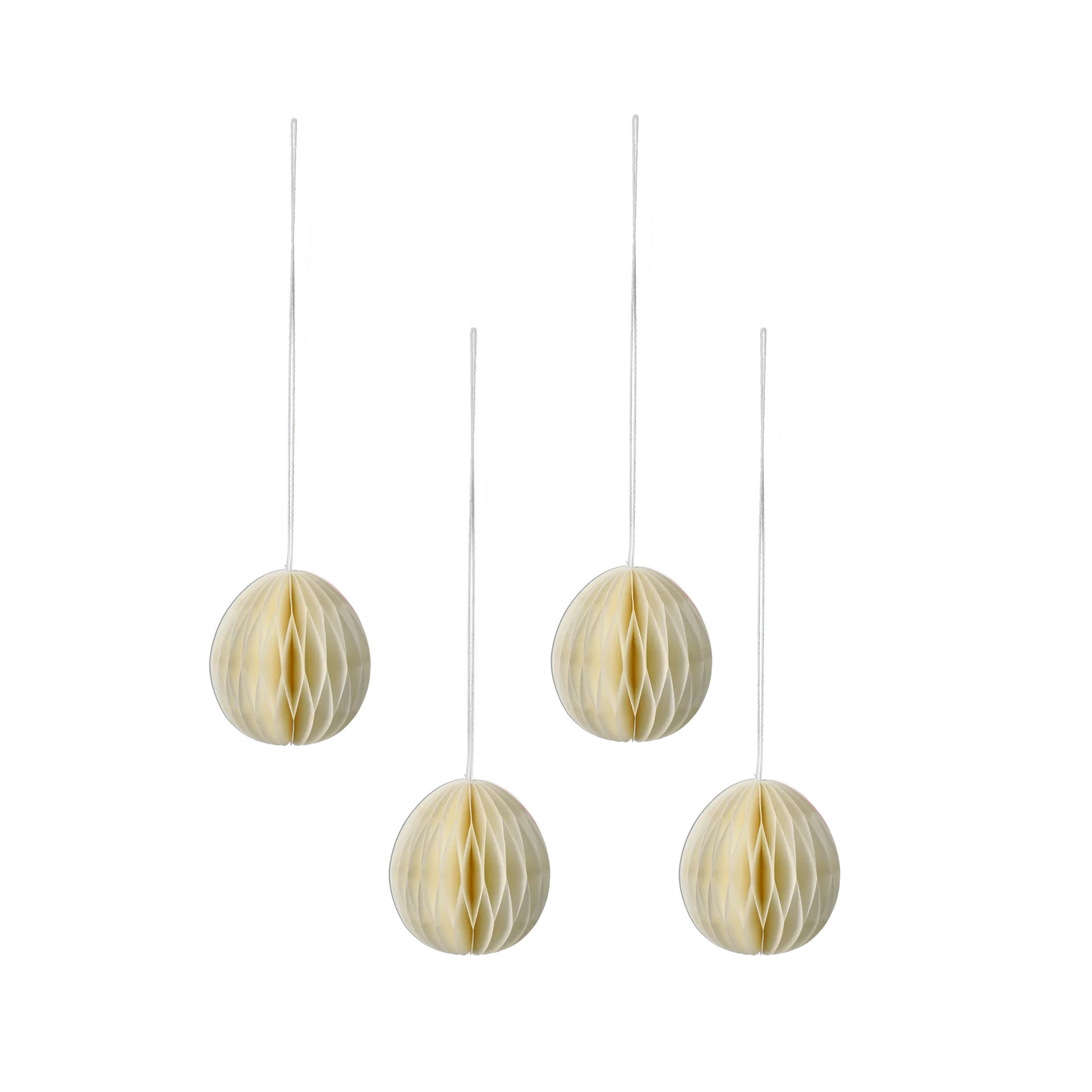 Ruge papiræg 7 cm 6-pak, Beige Scandi Living