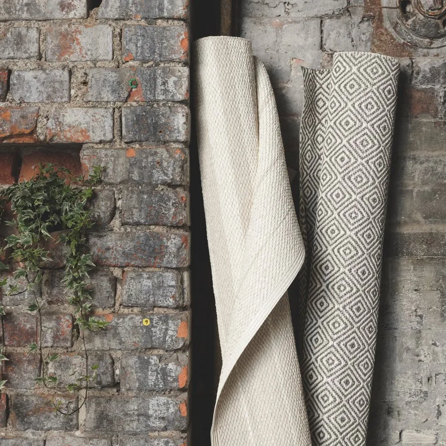 Salt tæppe stor charcoal (grå), 150 x 200 cm Scandi Living