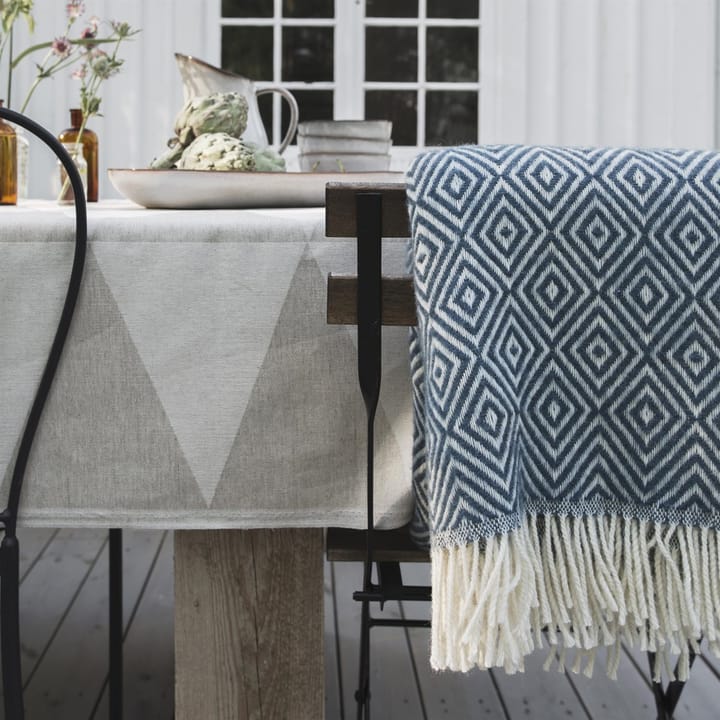 Salt uldplaid, Dusty blue Scandi Living