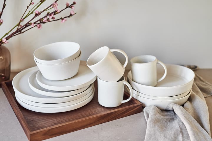 Sandsbro asiet Ø20 cm - Offwhite - Scandi Living