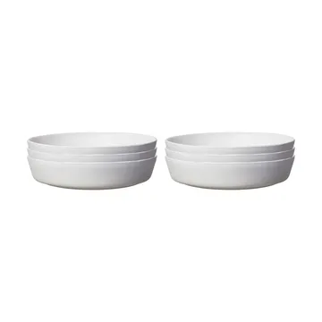 Sandsbro pastatallerken offwhite, Ø23 cm, 6-pak - Scandi Living