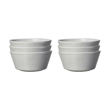 Sandsbro skål lysegrå, Ø15 cm, 6-pak - Scandi Living