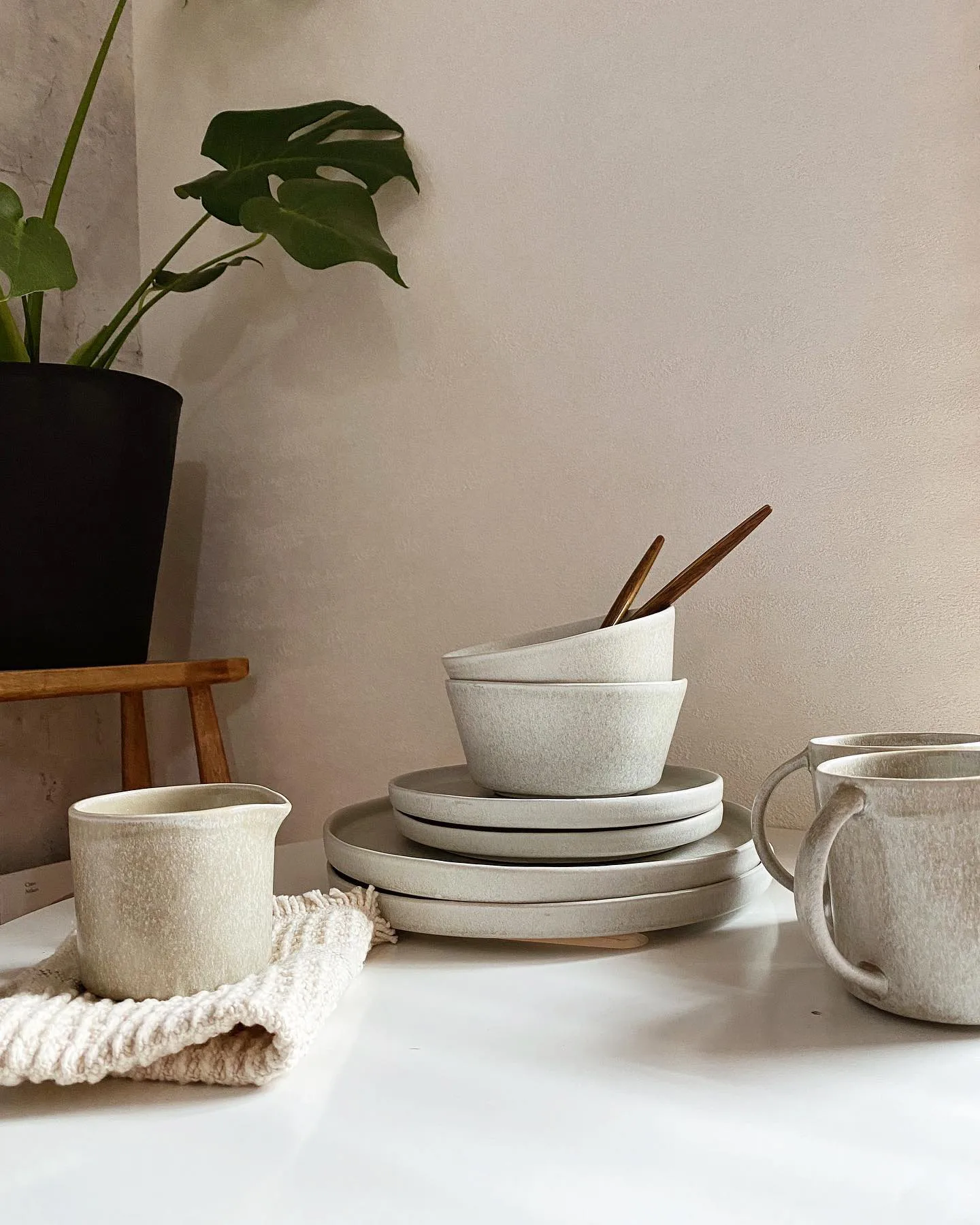 Sandsbro skål lysegrå, Ø15 cm, 8-pak Scandi Living