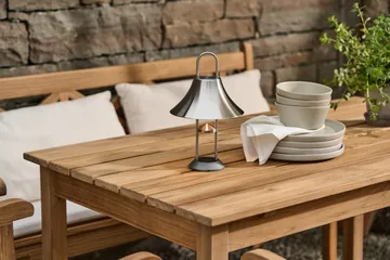 Sandsbro tallerken lysegrå, Ø26 cm, 8-pak - Scandi Living