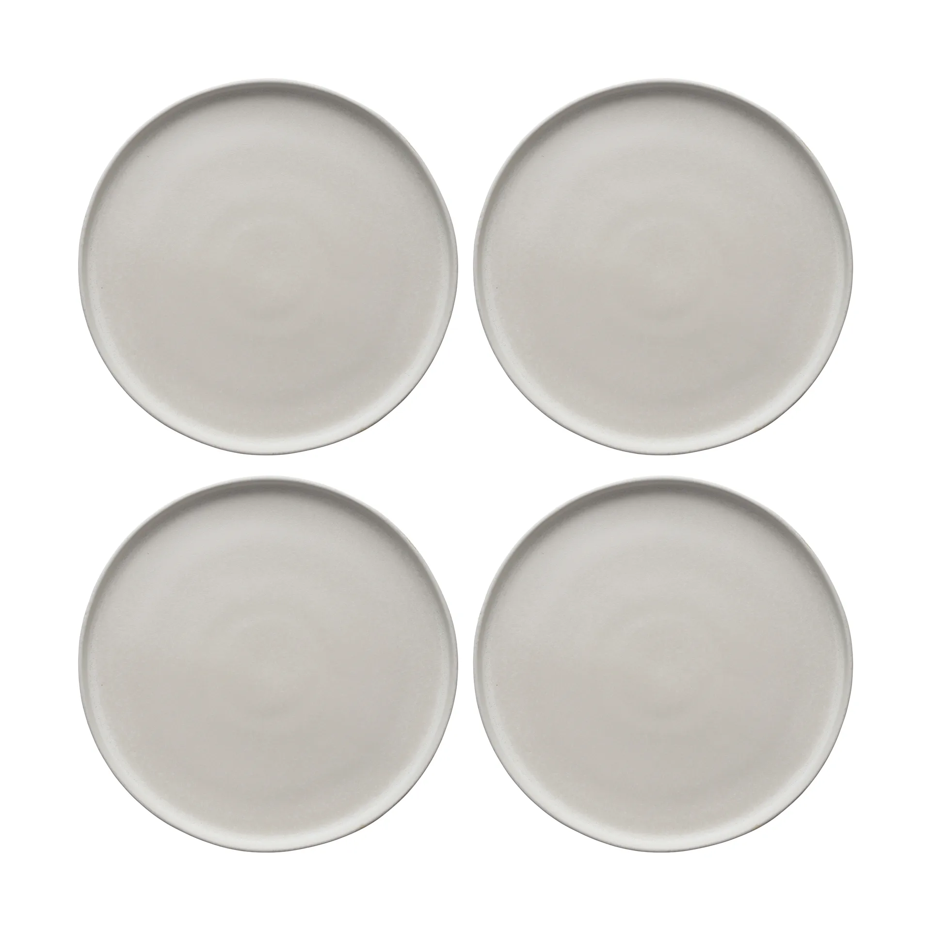 Sandsbro tallerken offwhite, Ø26 cm, 4-pak,  Scandi Living