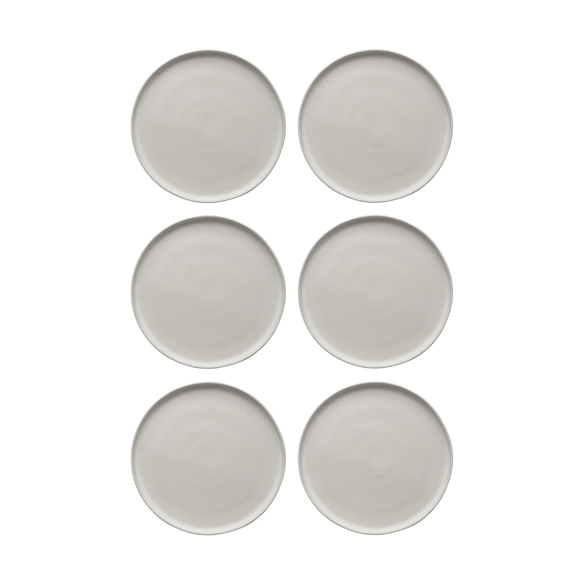 Sandsbro tallerken offwhite, Ø26 cm, 6-pak,  Scandi Living