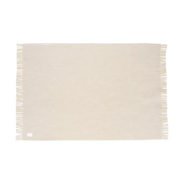 Sandstone uldplaid 130x180 cm - Creme - Scandi Living