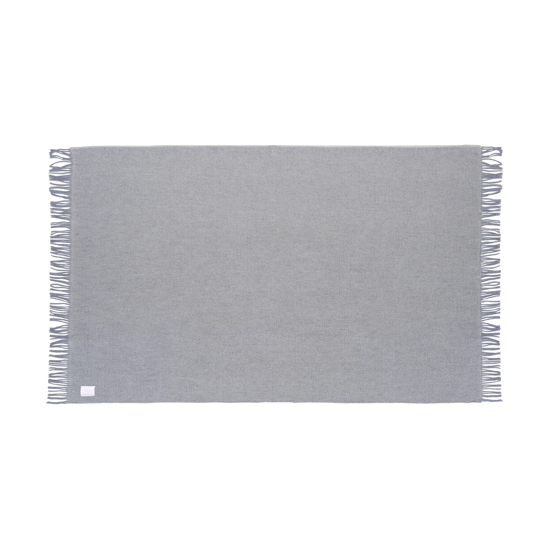 Sandstone uldplaid 130x180 cm, Dueblå Melange Scandi Living