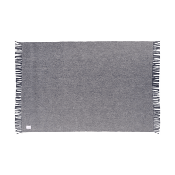 Sandstone uldplaid 130x180 cm - Indigo blå - Scandi Living