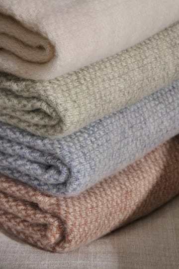 Sandstone uldplaid 130x180 cm - Mocca - Scandi Living