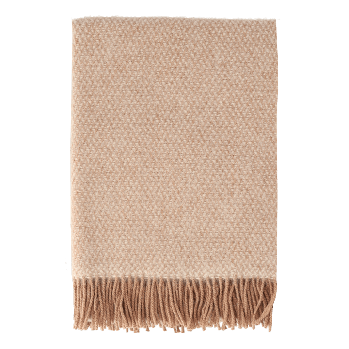 Sandstone uldplaid 130x180 cm - Mocca - Scandi Living