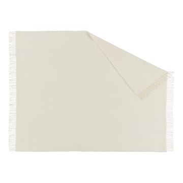 Sandstone uldplaid 130x180 cm - Off-white - Scandi Living
