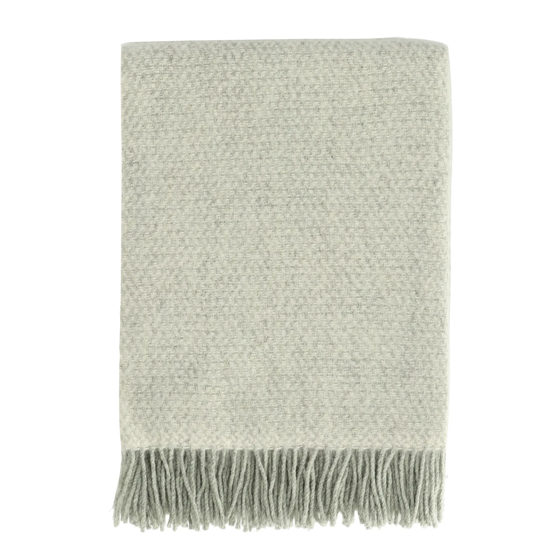 Sandstone uldplaid 130x180 cm, Sage Melange Scandi Living