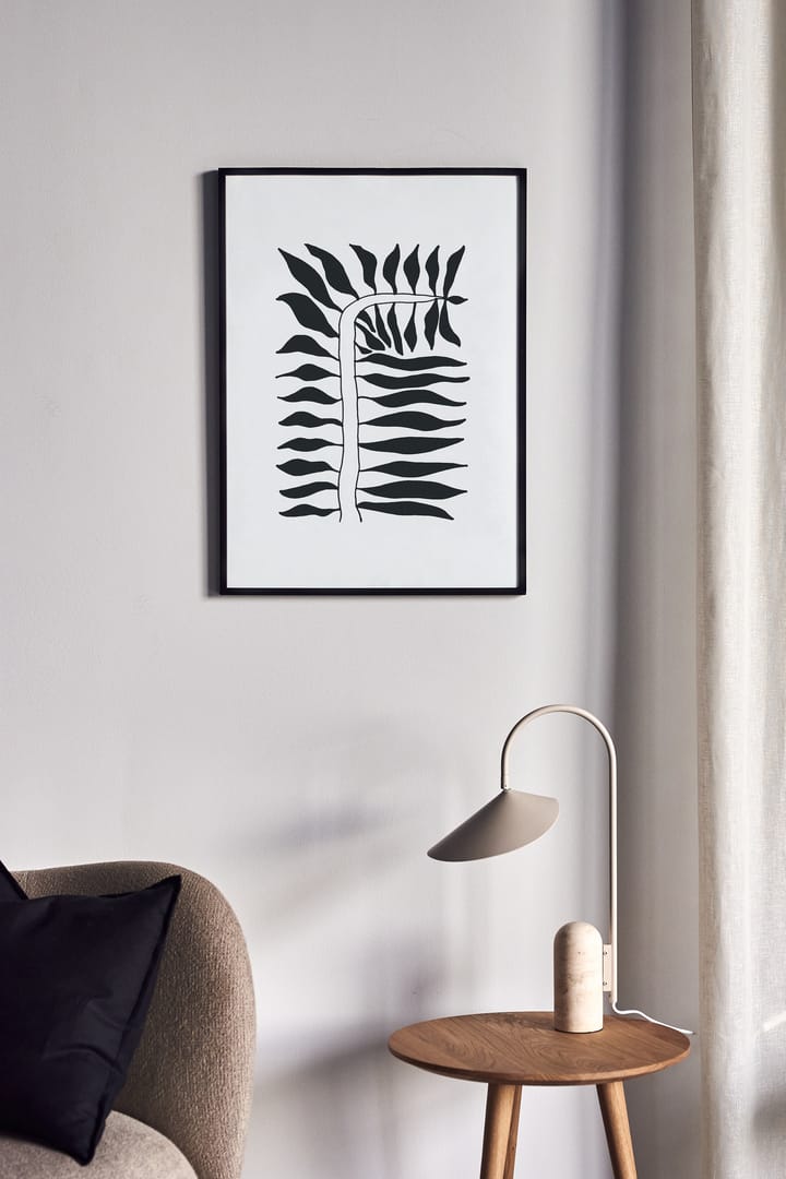 Seeding plakat sort - 40x50 cm - Scandi Living