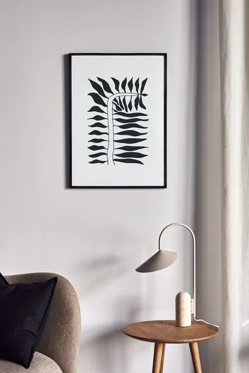Seeding plakat sort - 50x70 cm - Scandi Living