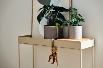 Sleek krukke Ø12 cm - Beige - Scandi Living