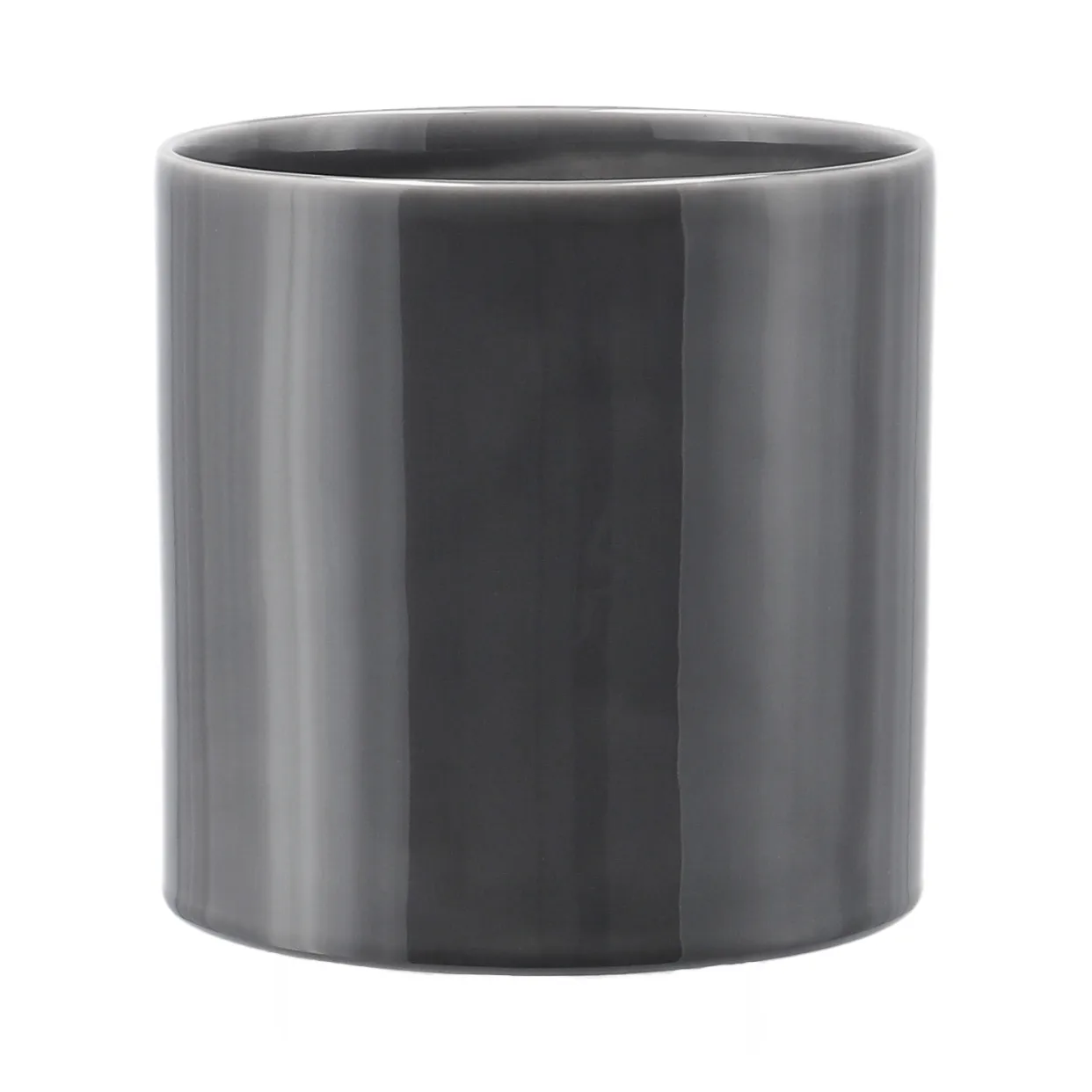 Sleek krukke Ø12 cm, Charcoal Scandi Living