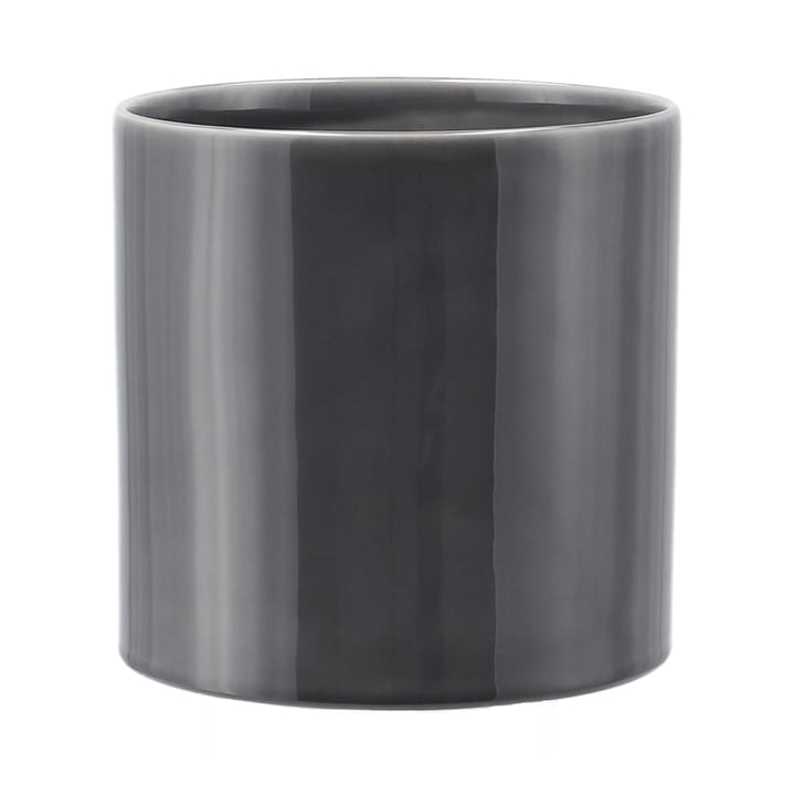 Sleek krukke Ø12 cm - Charcoal - Scandi Living