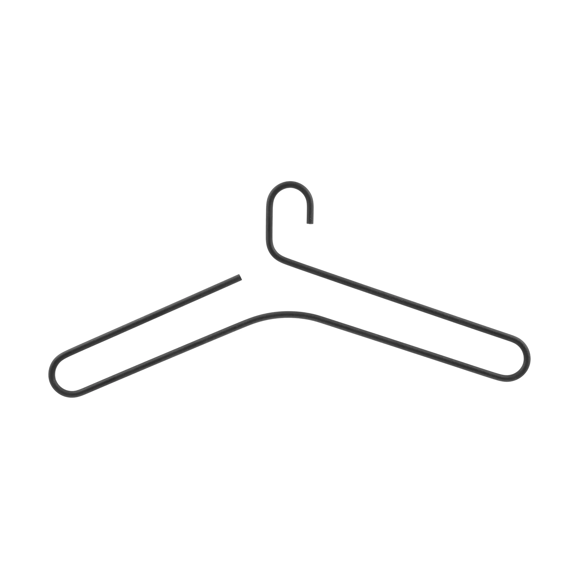 Smooth bøjle 5-pak, Black Scandi Living